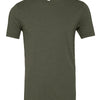 Unisex triblend crew neck t-shirt