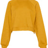 Women's raglan pullover fleece