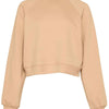 Women's raglan pullover fleece
