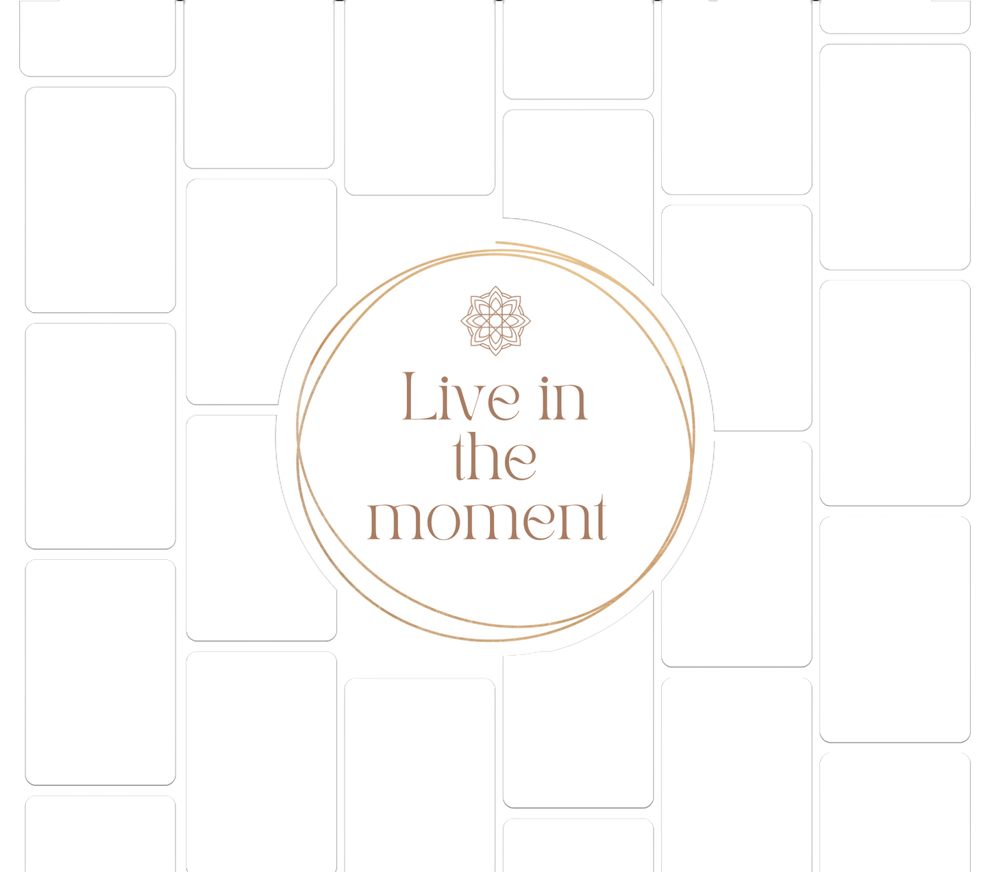 24 Image Live in the moment slate - Luxe Custom Designer