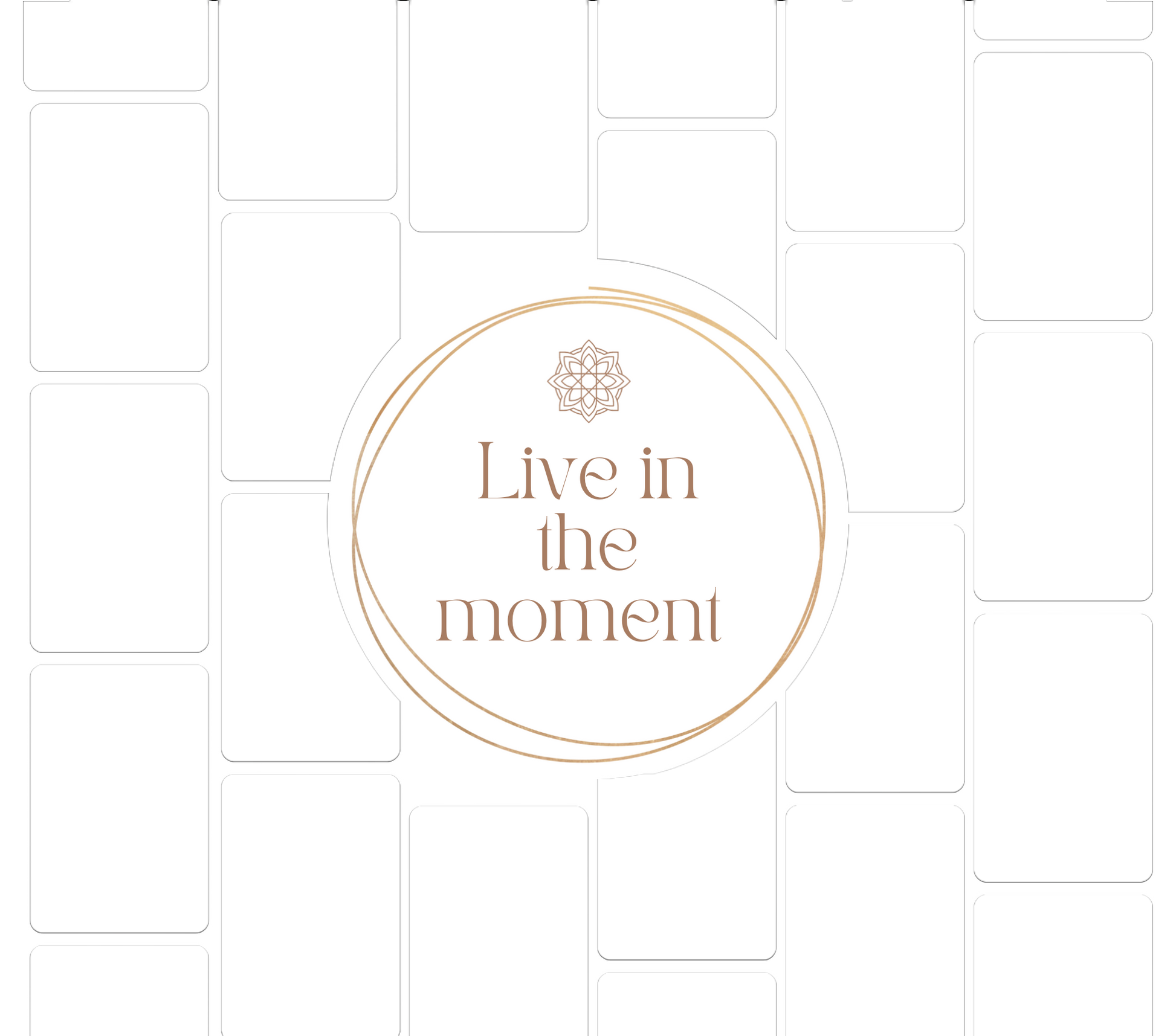 24 Image Live in the moment slate - Luxe Custom Designer