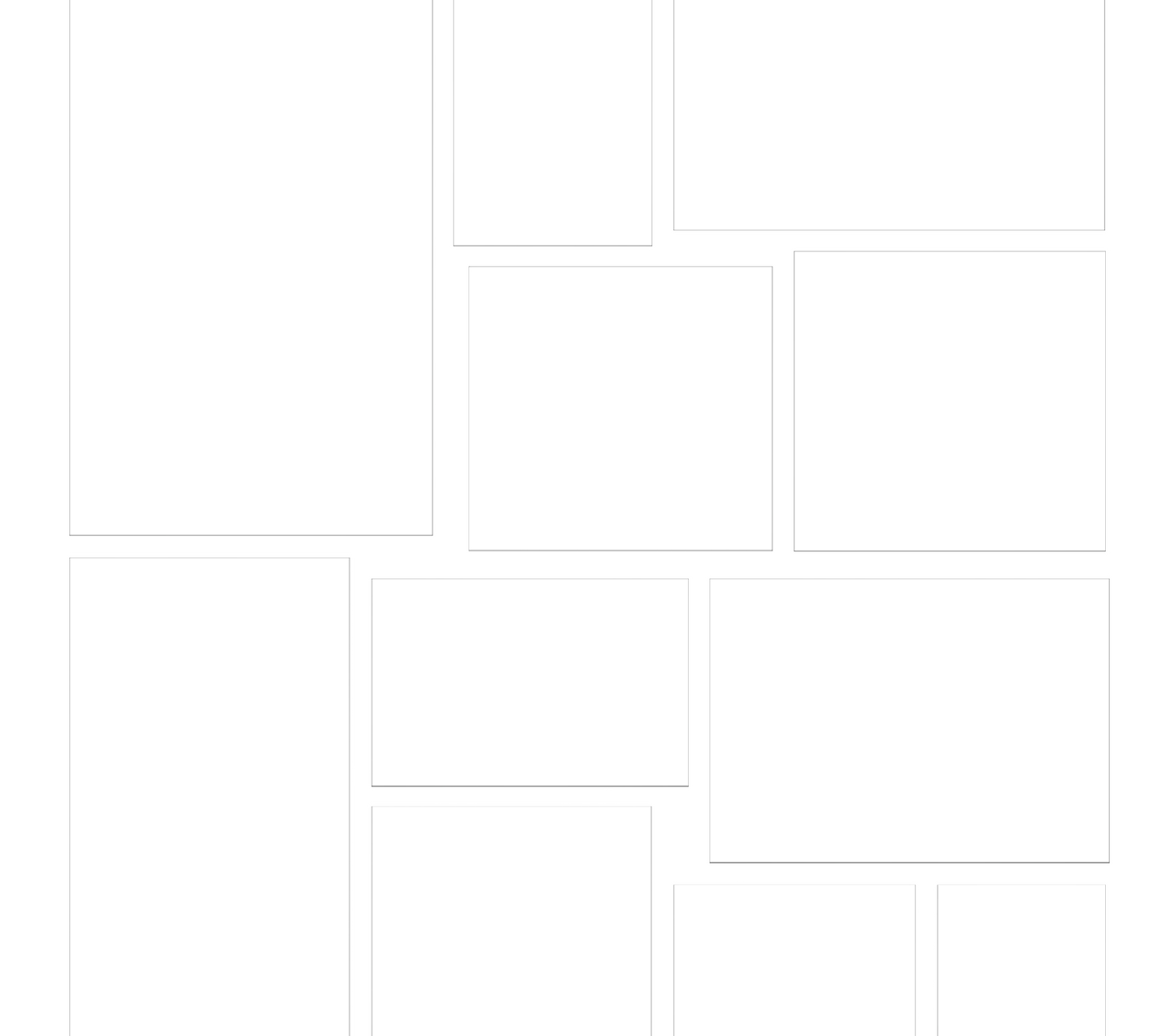 11 Image Collage Slate - Luxe Custom Designer