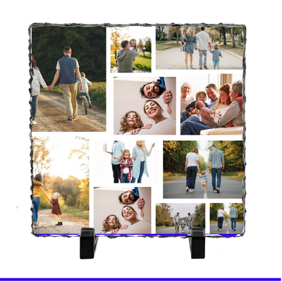 11 Image Collage Slate - Luxe Custom Designer