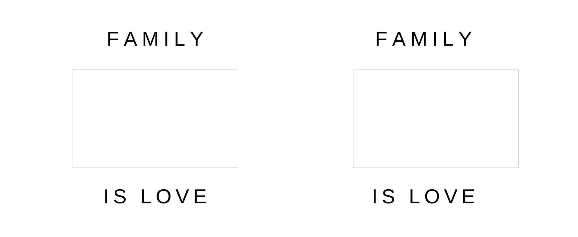 2 Panel Family Mug - Luxe Custom Designer