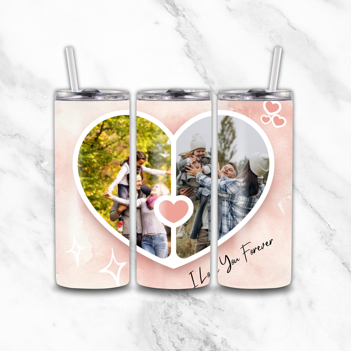 Love you Photo 20oz Tumbler by Luxe Sensational