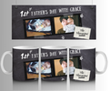 1st Fathers Day Photo Mug by Luxe Sensational