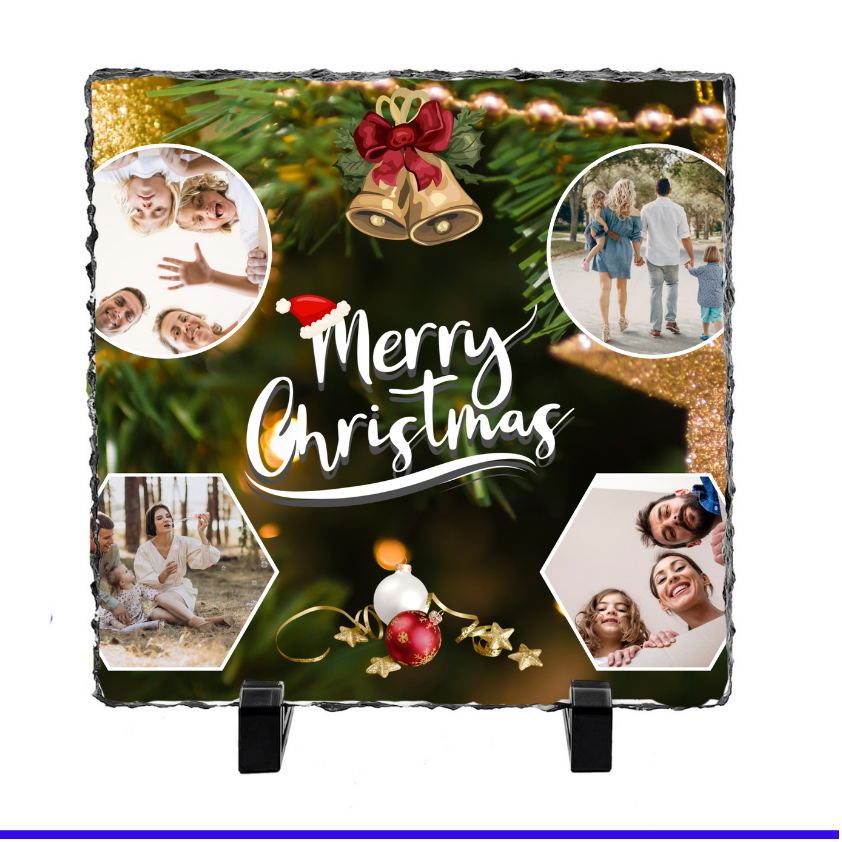 Christmas 4 image slate - Luxe Custom Designer