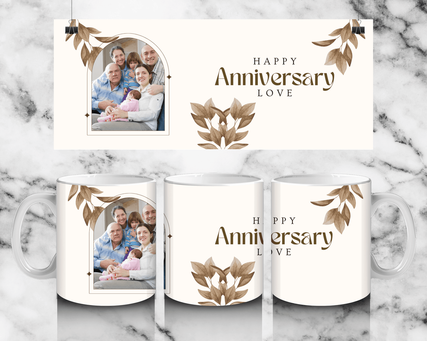 Anniversary Mug 1 photo - Luxe Custom Designer
