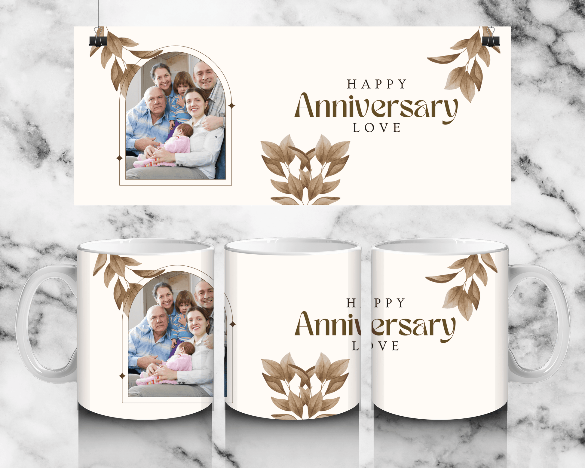 Anniversary Mug 1 photo - Luxe Custom Designer