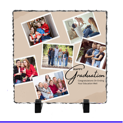 6 Panel Photo Slate (Add Any Text) - Luxe Custom Designer
