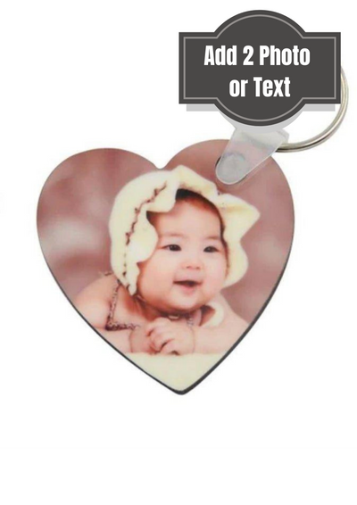 MDF Keyring double print - Luxe Custom Designer