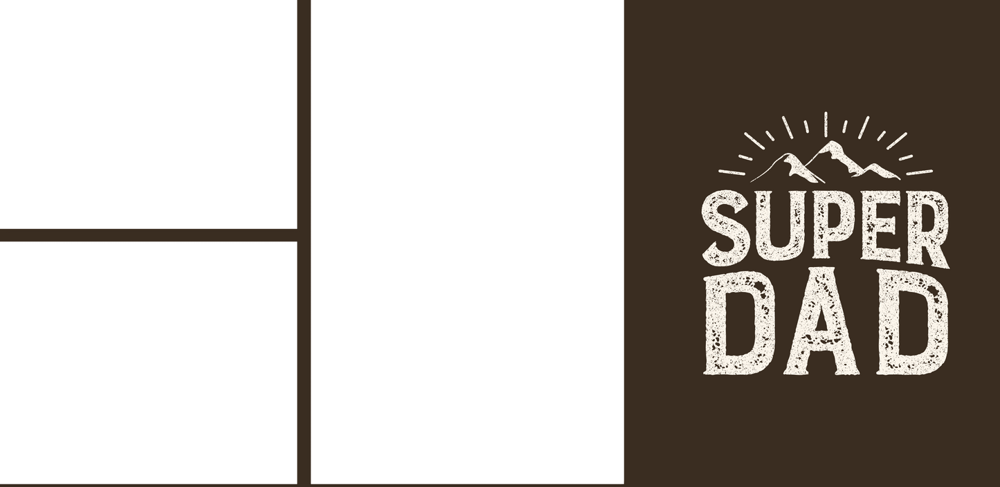 4 Image Photo DAD Mug - Luxe Custom Designer