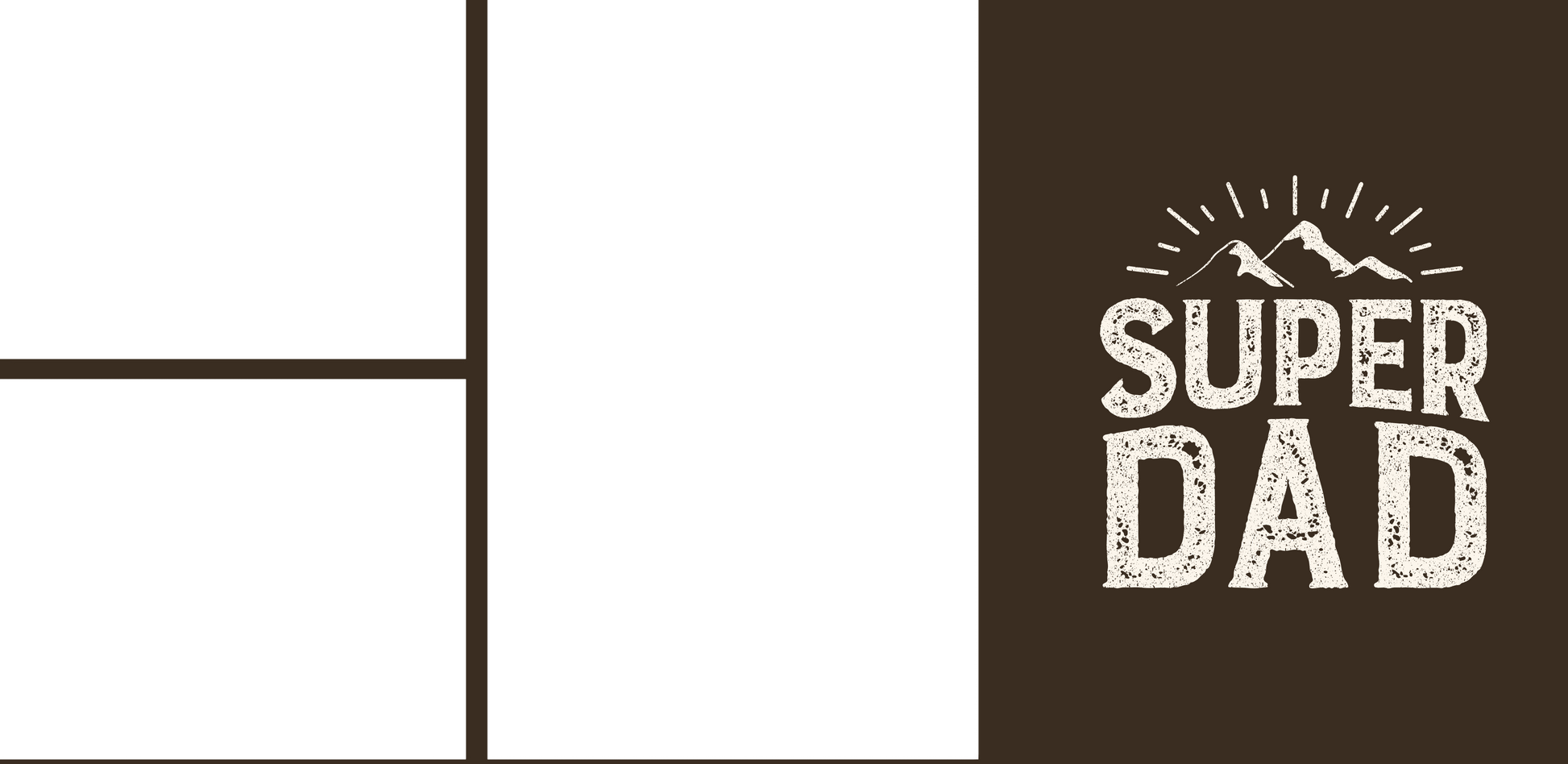 4 Image Photo DAD Mug - Luxe Custom Designer