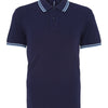 Classic fit tipped polo
