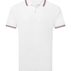 Classic fit tipped polo