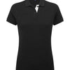Women's contrast polo