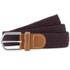 Braid stretch belt