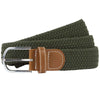 Braid stretch belt