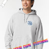 ASH, Heather Grey Hoodie - Luxe Custom Designer