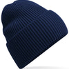 Oversized cuffed beanie