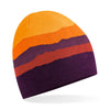 Mountain peaks pull-on beanie