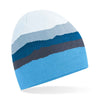 Mountain peaks pull-on beanie