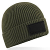 Fashion patch beanie