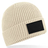 Fashion patch beanie