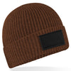 Fashion patch beanie