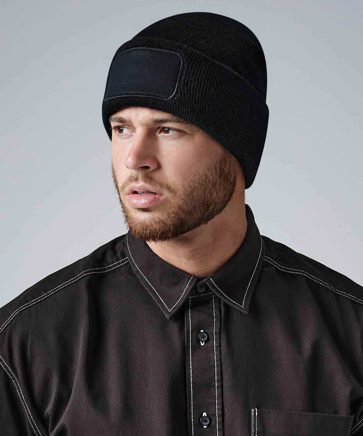 Recycled original patch beanie