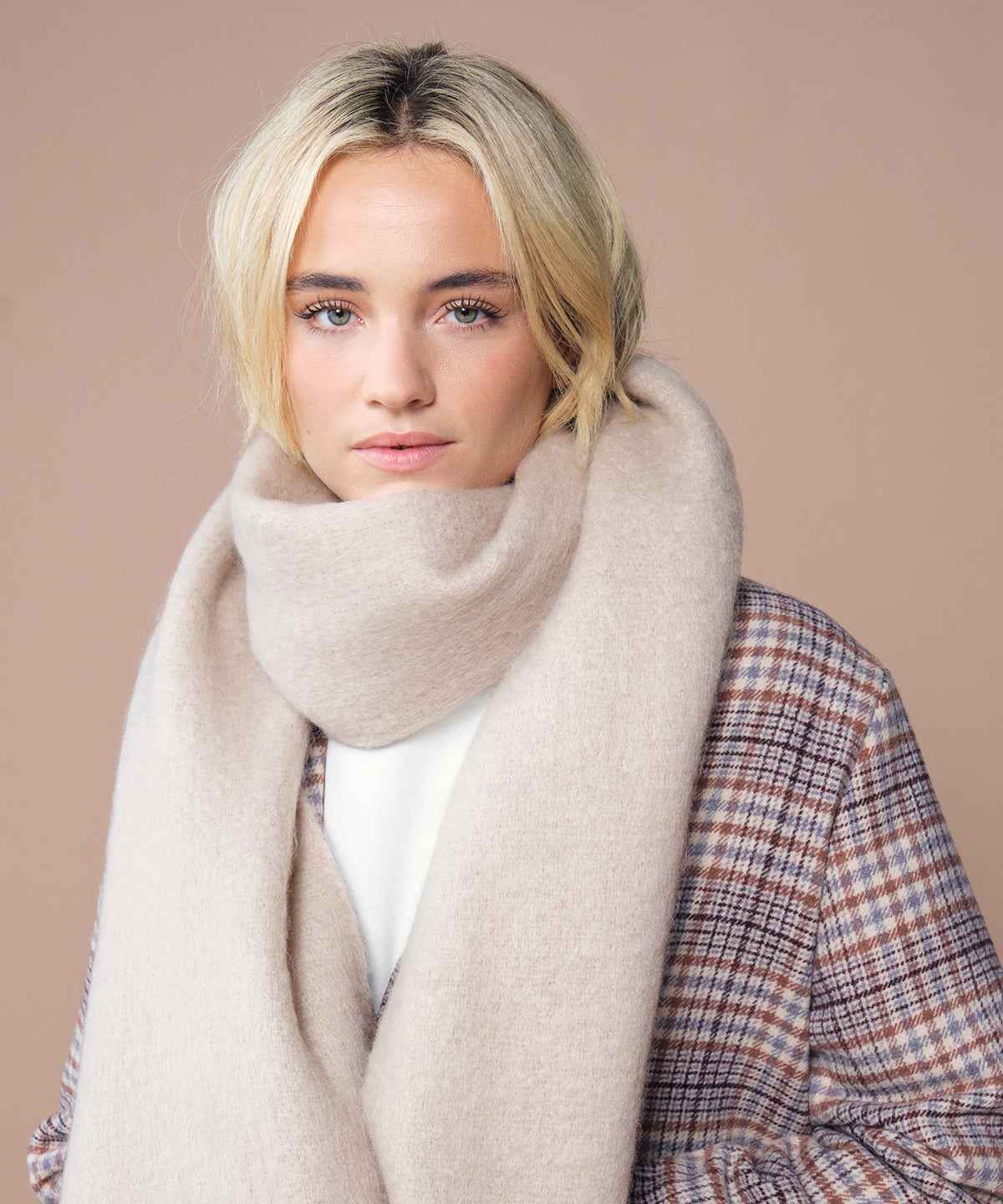 Fluffy scarf