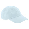 Junior low-profile 6-panel dad cap