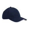 EarthAware® classic organic cotton 6-panel cap – sandwich peak