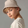 Junior organic cotton bucket hat