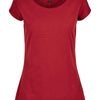 Women's wide neck tee