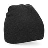 Two-tone pull-on beanie