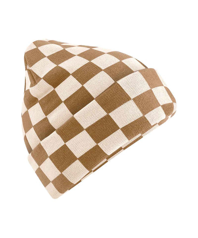 Checkerboard beanie