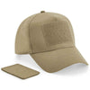 Removable patch 5-panel cap