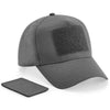 Removable patch 5-panel cap