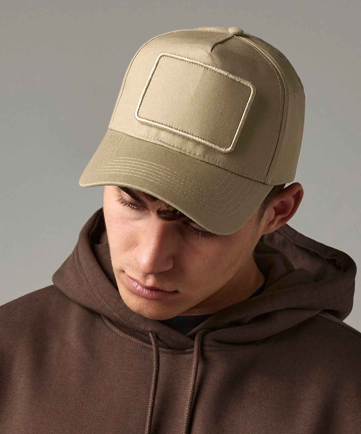 Removable patch 5-panel cap