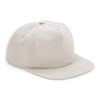 Organic cotton unstructured 5-panel cap
