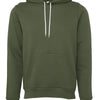 Unisex polycotton fleece pullover hoodie