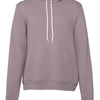 Unisex polycotton fleece pullover hoodie