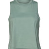 Women's racerback cropped tank