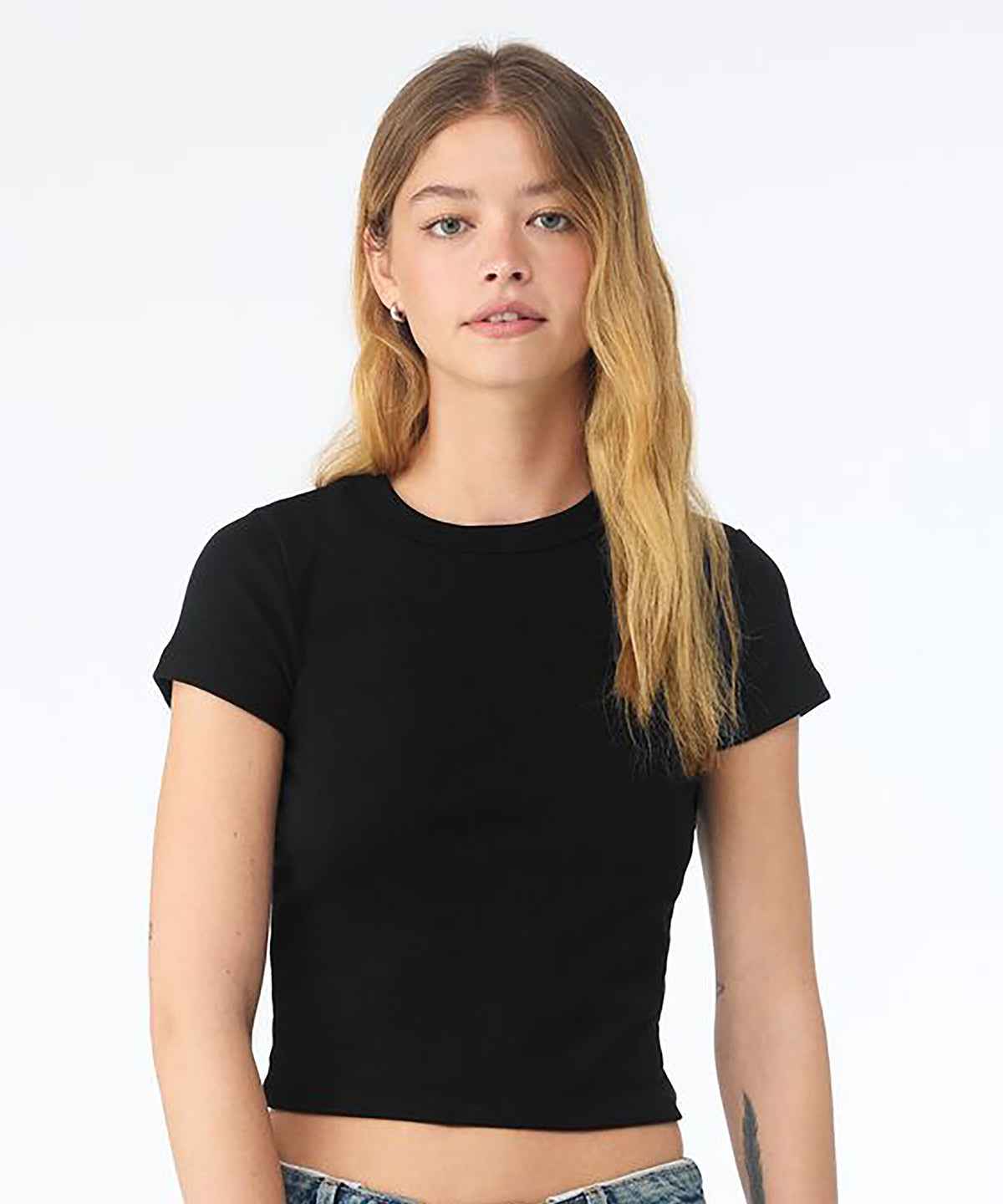 Women’s micro rib baby t-shirt