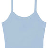 Women’s micro rib spaghetti strap tank
