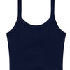 Women’s micro rib spaghetti strap tank