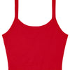 Women’s micro rib spaghetti strap tank