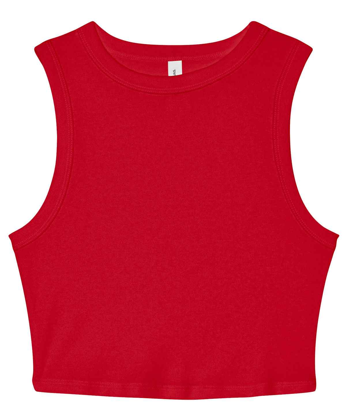 Women’s micro rib muscle crop tank