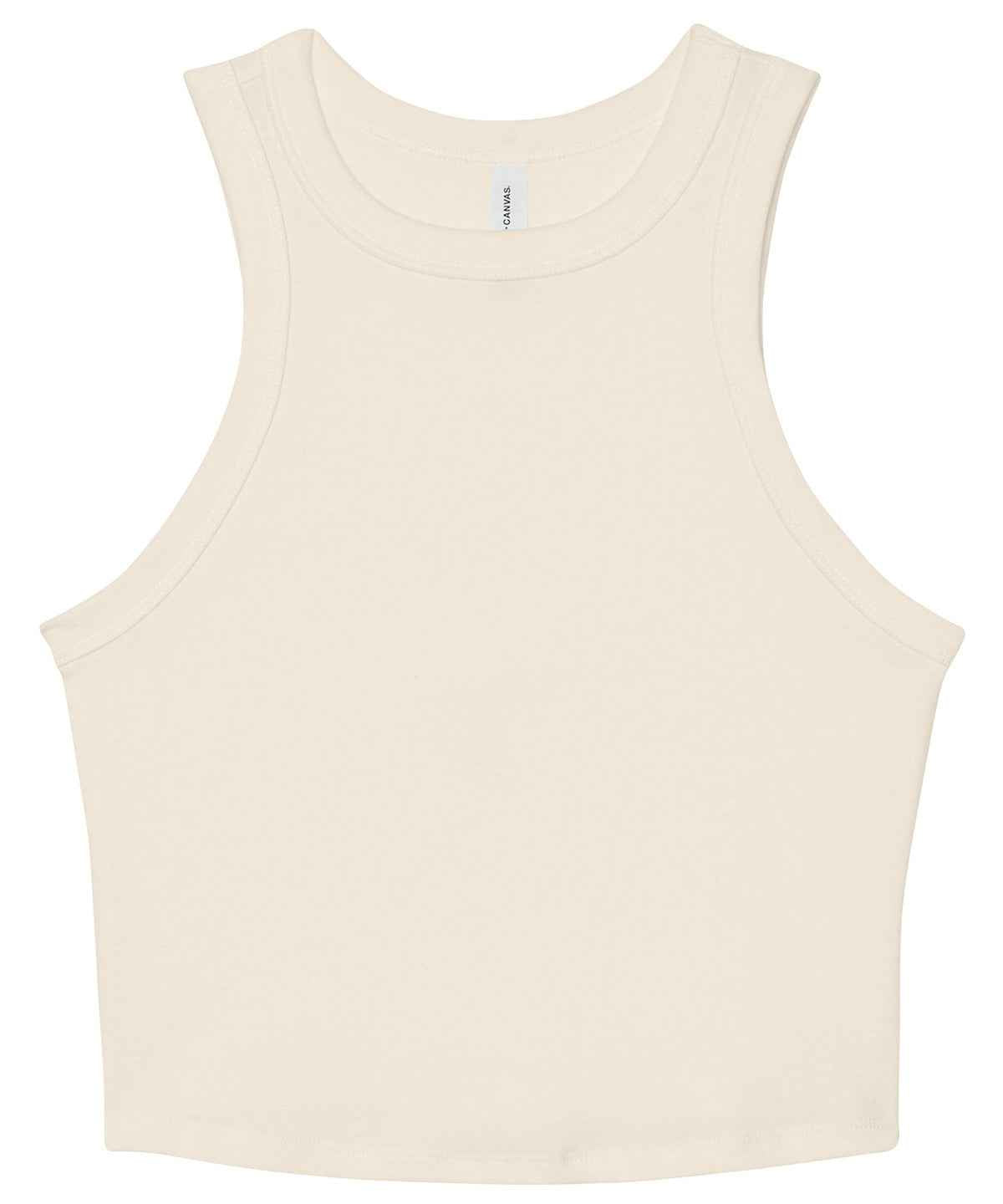 Women’s micro rib racer tank